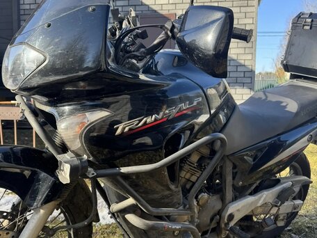 2006 Honda XL650V Transalp, чёрный, 415000 рублей, вид 1