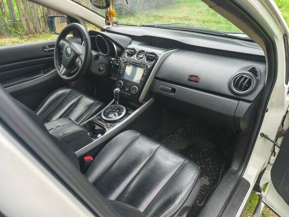 2011 Mazda CX-7 I Рестайлинг, белый, 850000 рублей - вид 6