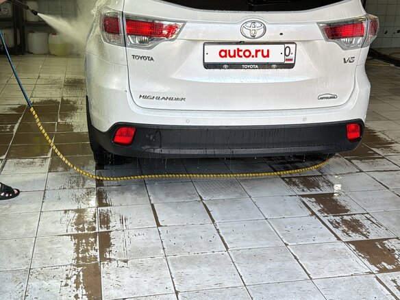 2014 Toyota Highlander III (XU50), белый, 2700000 рублей - вид 2