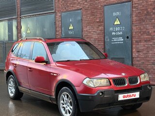 2005 BMW X3 25i I (E83), красный, 700000 рублей, вид 3