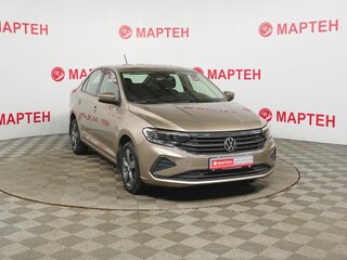 2020 Volkswagen Polo VI, коричневый, 1683000 рублей, вид 3