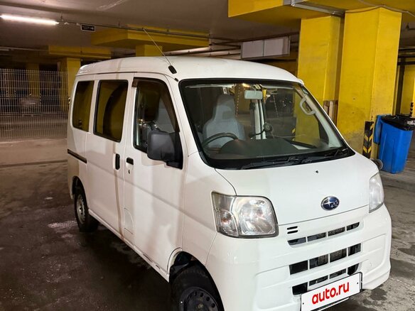 2013 Subaru Sambar VII, белый, 450000 рублей - вид 3