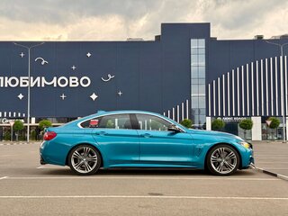 2017 BMW 4 серии Gran Coupe 430i xDrive F32/F33/F36 Рестайлинг, синий, 2740000 рублей, вид 4