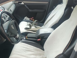 2008 Volkswagen Touran I Рестайлинг, чёрный, 580000 рублей, вид 4
