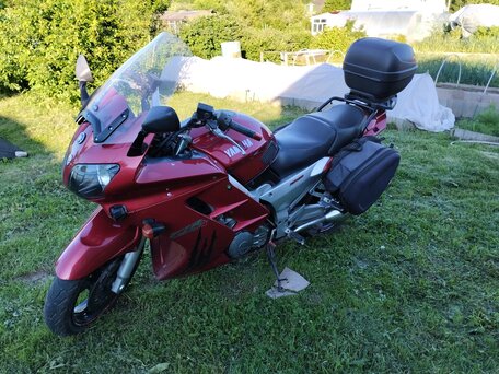 2002 Yamaha FJR1300, красный, 450000 рублей, вид 5