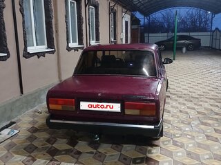 2001 Lada (ВАЗ) 2107, пурпурный, 110000 рублей, вид 4