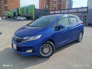 2019 Honda Fit III Рестайлинг, синий, 1200000 рублей, вид 1