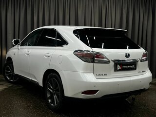 2012 Lexus RX 450h III Рестайлинг, белый, 1799900 рублей, вид 3