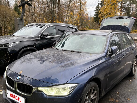 2018 BMW 3 серии 318d VI (F3x) Рестайлинг, синий, 2000000 рублей - вид 6