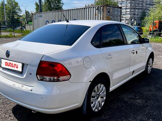 2012 Volkswagen Polo V, белый, 525000 рублей, вид 3