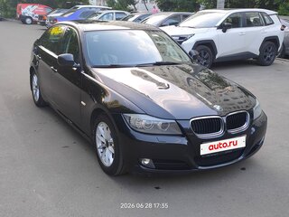 2010 BMW 3 серии 318i V (E90/E91/E92/E93) Рестайлинг, чёрный, 1100000 рублей, вид 2