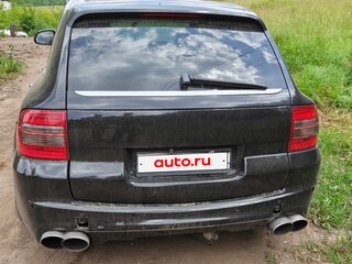 2005 Porsche Cayenne Turbo I (955), чёрный, 650000 рублей, вид 2