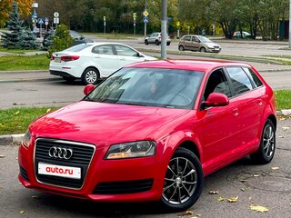 2009 Audi A3 II (8P) Рестайлинг 2, красный, 750000 рублей, вид 1