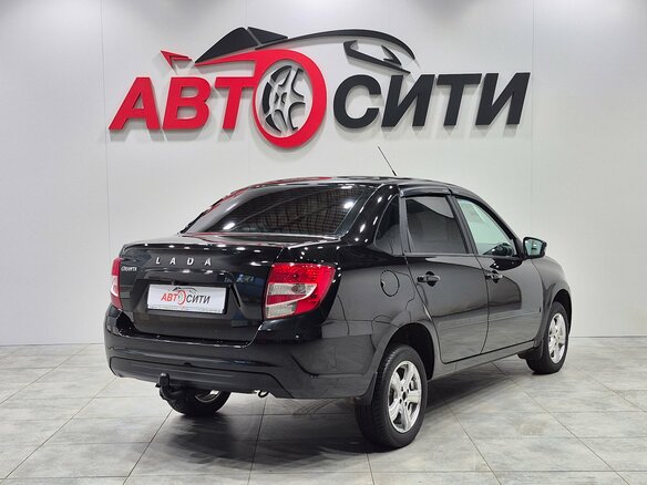 2024 Lada (ВАЗ) Granta I Рестайлинг, чёрный - вид 7