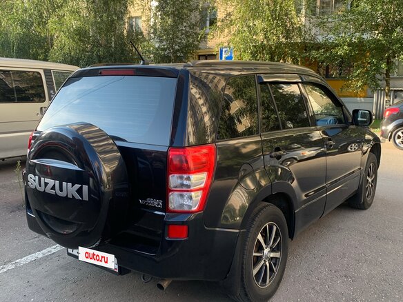2008 Suzuki Grand Vitara II Рестайлинг, чёрный - вид 5