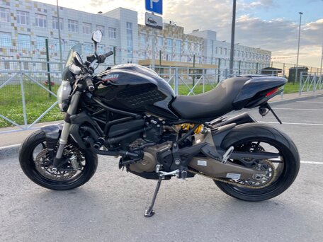 2014 Ducati Monster 821, чёрный, 600000 рублей, вид 1