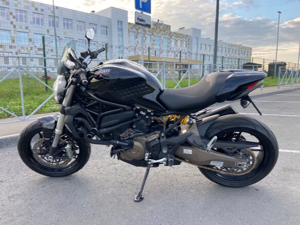 2014 Ducati Monster 821, чёрный, 600000 рублей