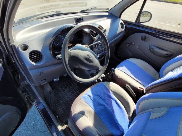 2008 Daewoo Matiz I Рестайлинг, чёрный, 180000 рублей - вид 12