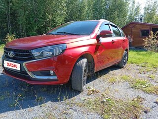 2018 Lada (ВАЗ) Vesta SW I, красный, 960000 рублей, вид 2