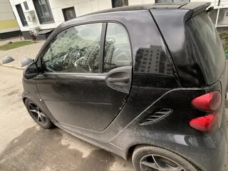 2008 Smart Fortwo II, чёрный, 630000 рублей, вид 3