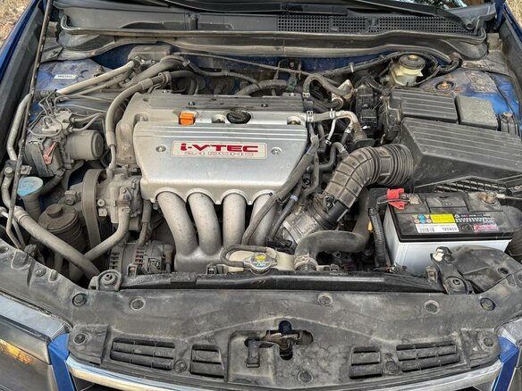 2007 Honda Accord VII Рестайлинг, синий, 1160000 рублей - вид 9