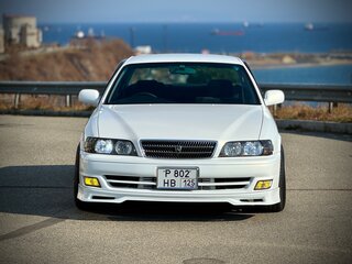 2000 Toyota Chaser VI (X100) Рестайлинг, белый, 1800000 рублей, вид 4