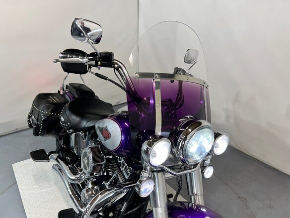 2001 Harley-Davidson Heritage, фиолетовый, 510000 рублей - вид 4