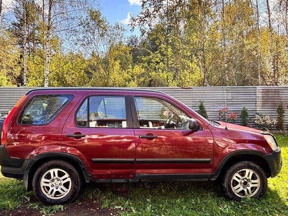 2002 Honda CR-V II, пурпурный, 500000 рублей - вид 2