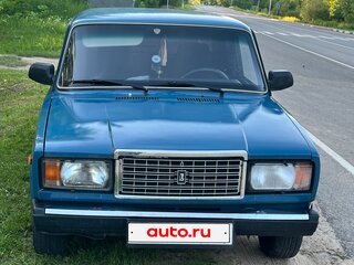 2009 Lada (ВАЗ) 2107, голубой, 175000 рублей, вид 2