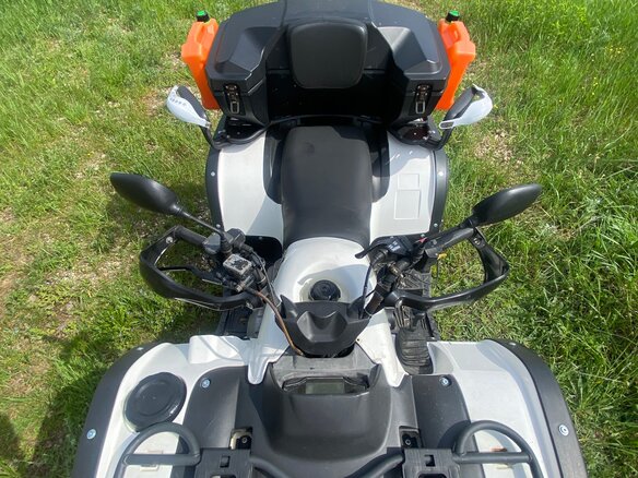 2014 Stels ATV-600YS Leopard, белый, 440000 рублей - вид 6