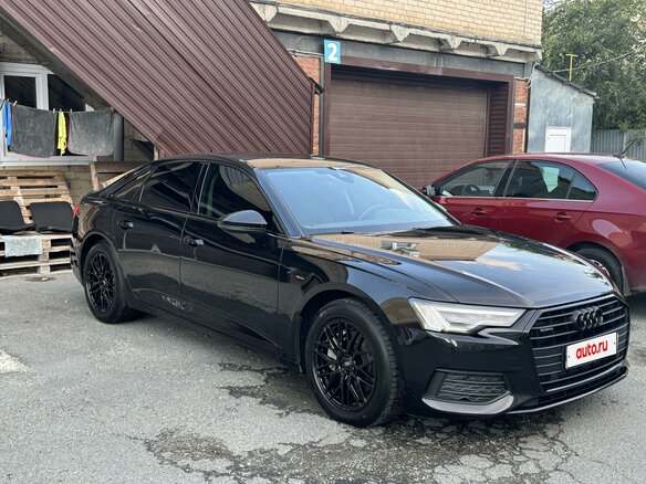 2020 Audi A6 45 TFSI V (C8), чёрный, 4000000 рублей - вид 1