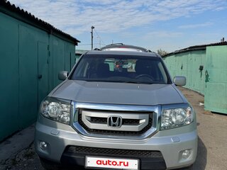 2008 Honda Pilot II, серебристый, 1800000 рублей, вид 2