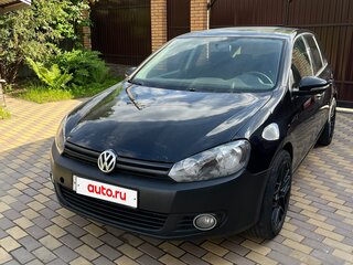 2011 Volkswagen Golf VI, чёрный, 580000 рублей, вид 2