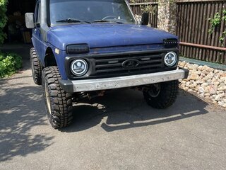 1999 Lada (ВАЗ) 2121 (4x4) I Рестайлинг, синий, 500000 рублей, вид 3