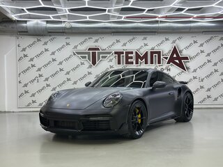 2021 Porsche 911 Turbo VIII (992), чёрный, 19500000 рублей, вид 4