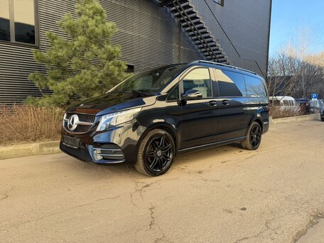 2023 Mercedes-Benz V-Класс Long 300 d длинный III (W447) Рестайлинг, чёрный, 9750000 рублей, вид 1