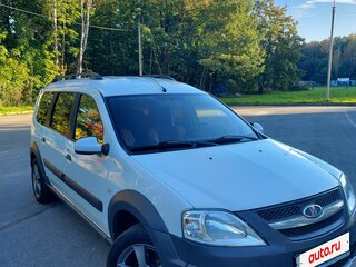 2018 Lada (ВАЗ) Largus Cross I, белый, 750000 рублей, вид 3