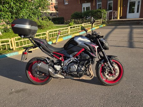2019 Kawasaki Z 900, серый, 750000 рублей, вид 3