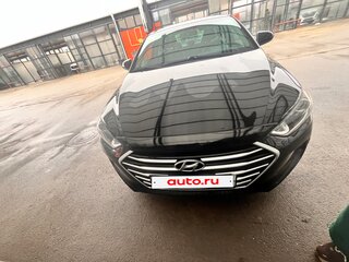 2016 Hyundai Elantra VI (AD), чёрный, 1250000 рублей, вид 2
