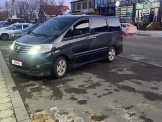 2008 Toyota Alphard I Рестайлинг, чёрный, 1450000 рублей, вид 2