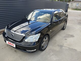 2004 Lexus LS 430 III Рестайлинг, чёрный, 1550000 рублей, вид 1