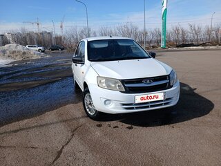 2018 Lada (ВАЗ) Granta I Рестайлинг, белый, 370000 рублей, вид 1