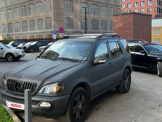 2003 Mercedes-Benz M-Класс 350 I (W163) Рестайлинг, чёрный, 850000 рублей, вид 1