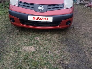 2007 Nissan Note I, красный, 395000 рублей, вид 1