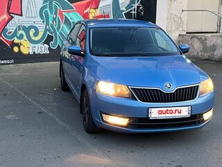 2016 Skoda Rapid I, синий, 1100000 рублей, вид 3