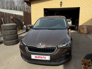 2021 Skoda Rapid II, коричневый, 1900000 рублей, вид 2