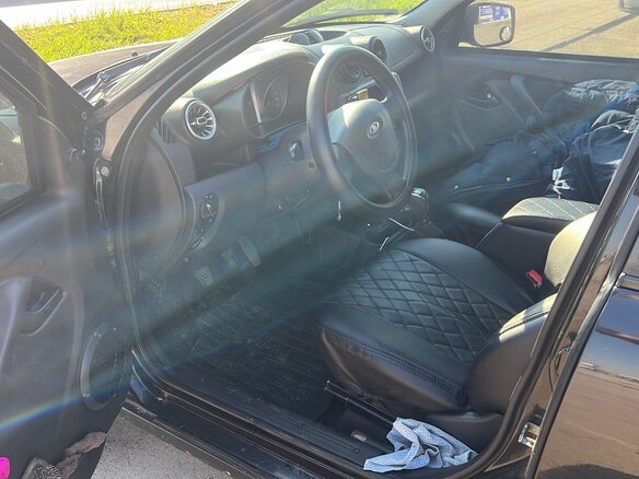 2013 Lada (ВАЗ) Granta I, синий, 230000 рублей - вид 11