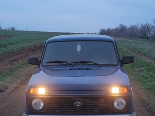2013 Lada (ВАЗ) 2121 (4x4) I Рестайлинг, синий, 610000 рублей, вид 3