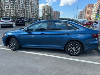2021 Volkswagen Jetta 8-speed VII, синий, 1800000 рублей, вид 4