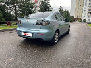 2008 Mazda 3 I (BK) Рестайлинг, голубой, 400000 рублей, вид 4